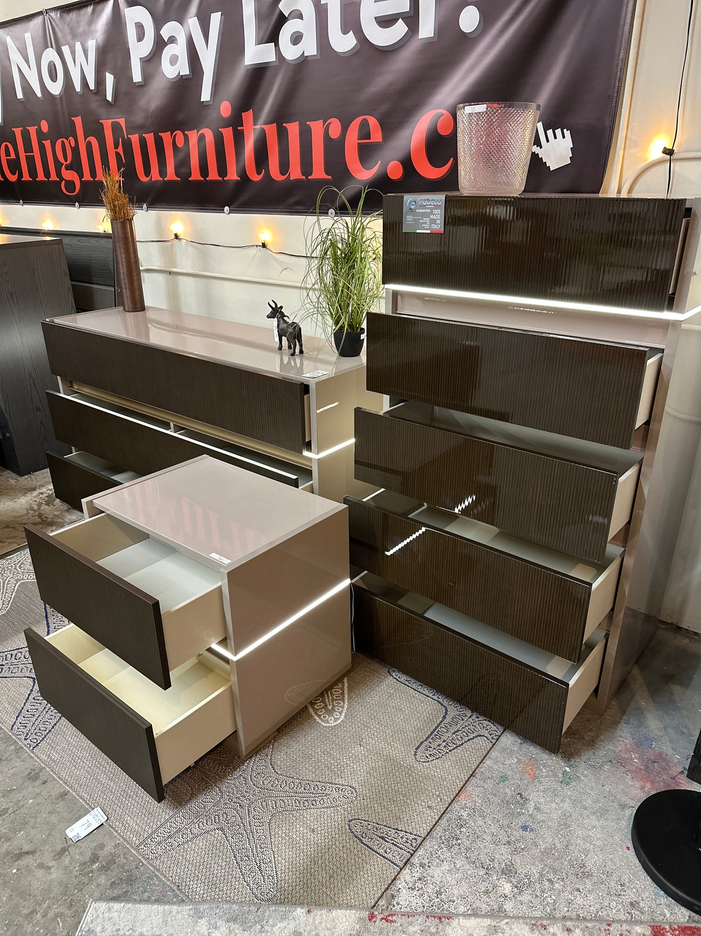 Nuova Esterno Mobili 3‑Piece Bedroom Set