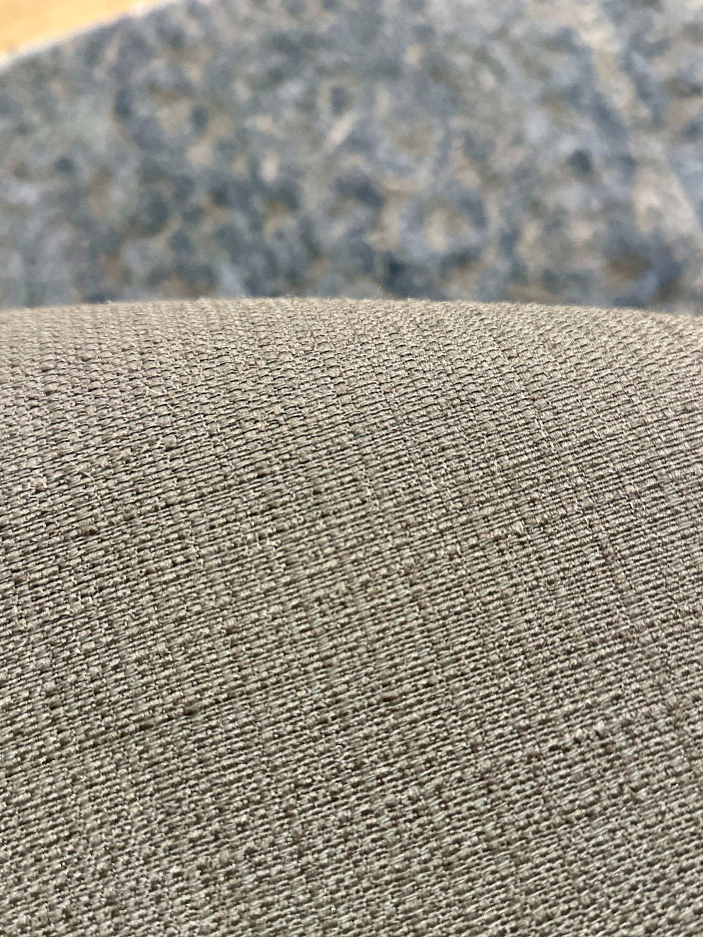 Madison Park Aberdeen Oval Ottoman in Grey