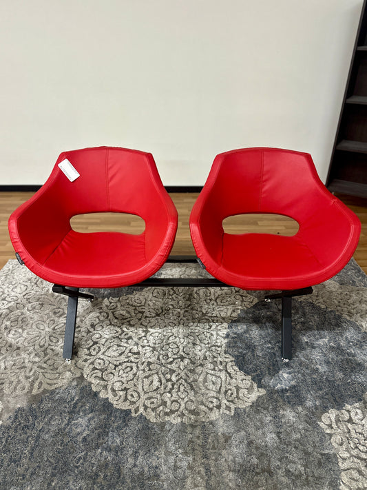 Leather Olimpik Accent Chairs