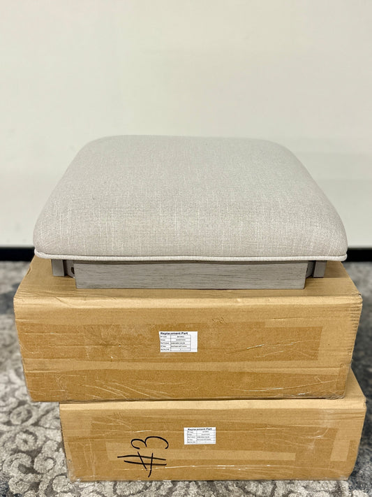 Seat Cushion in Light Grey