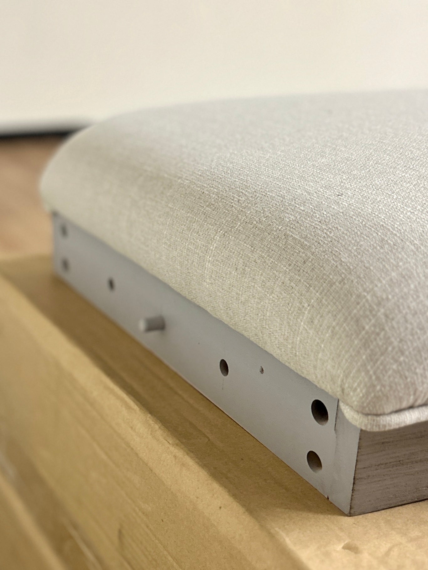 Seat Cushion in Light Grey