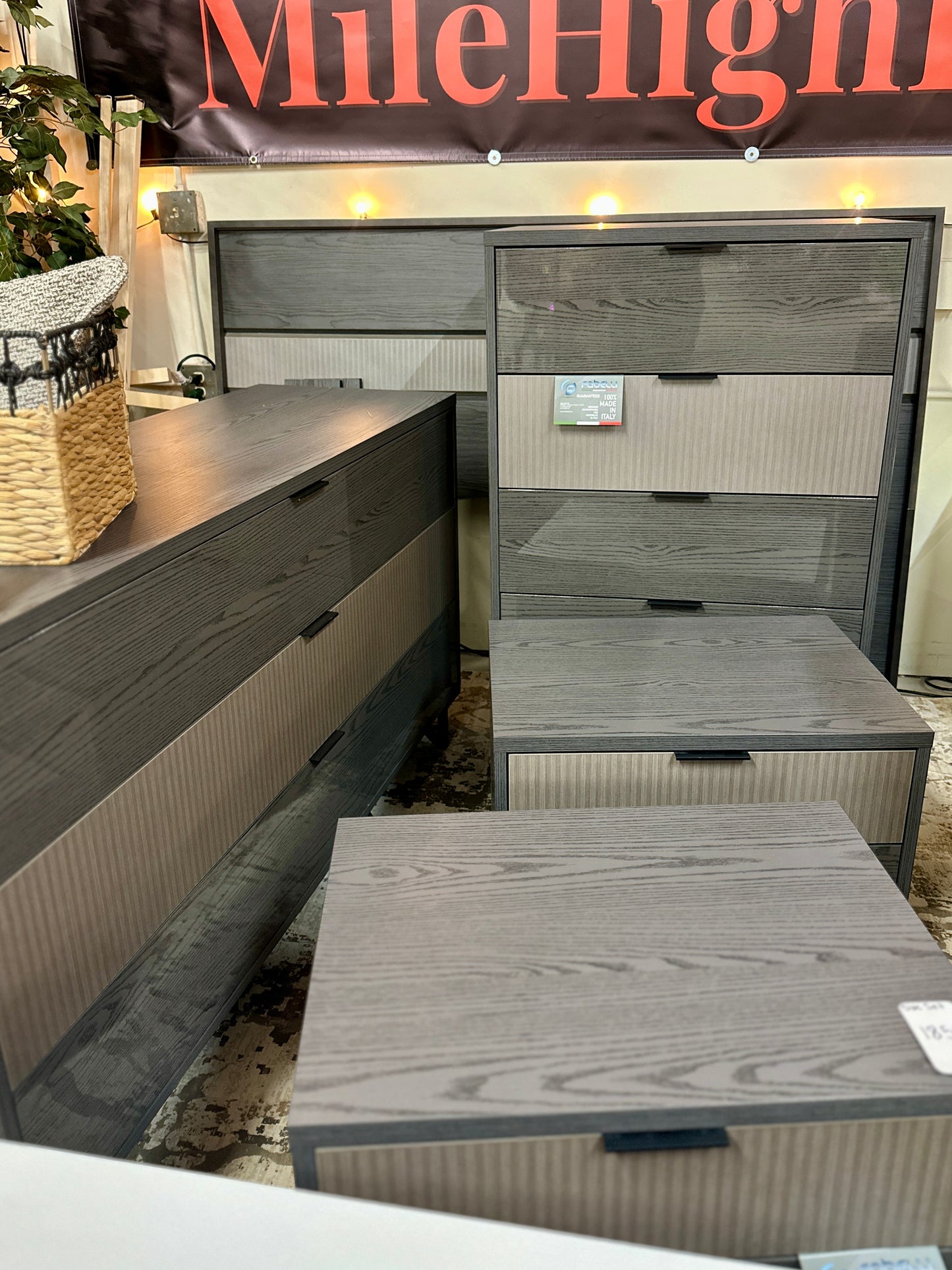 Fabelli Italia Jess 5‑Piece Queen Bedroom Set