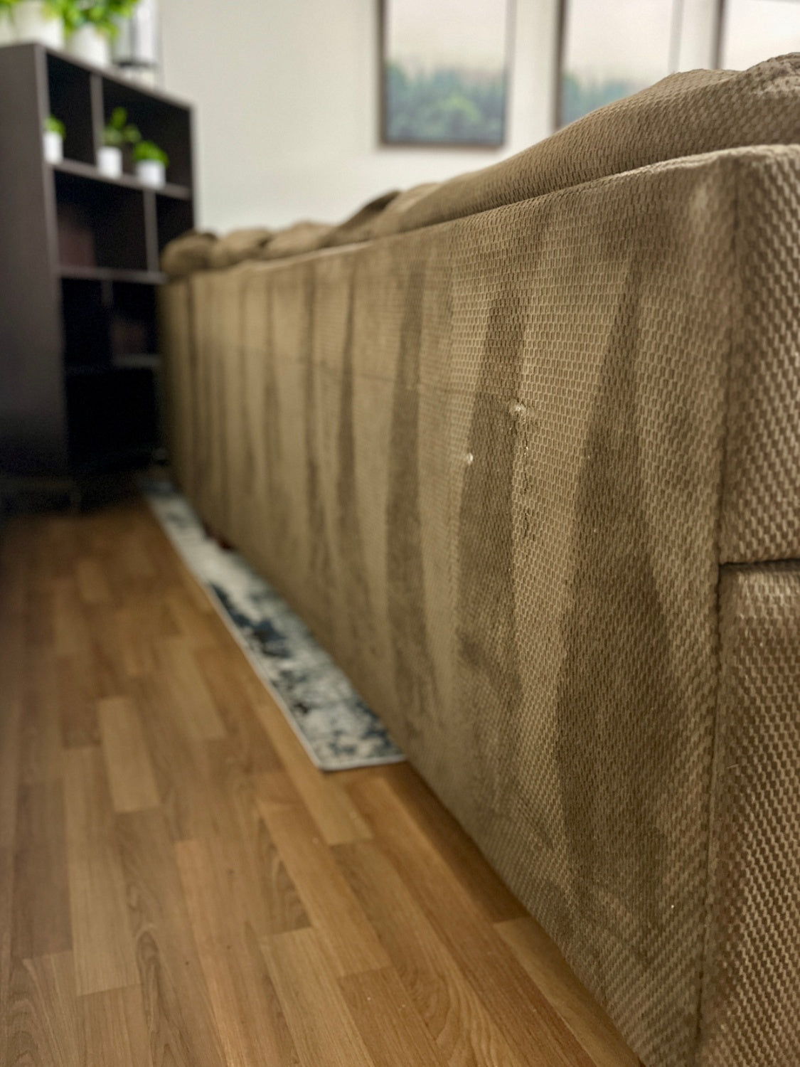 Brown Sectional w/ Chaise
