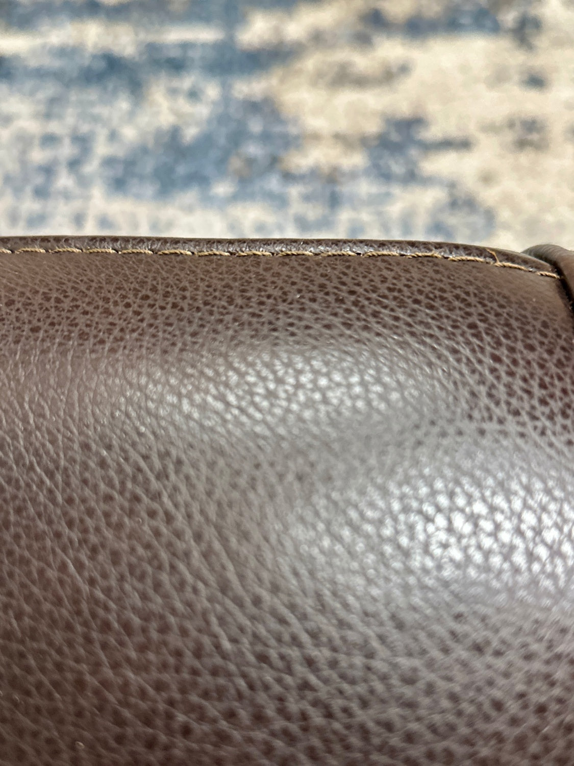 Dark Brown Recliner Couch