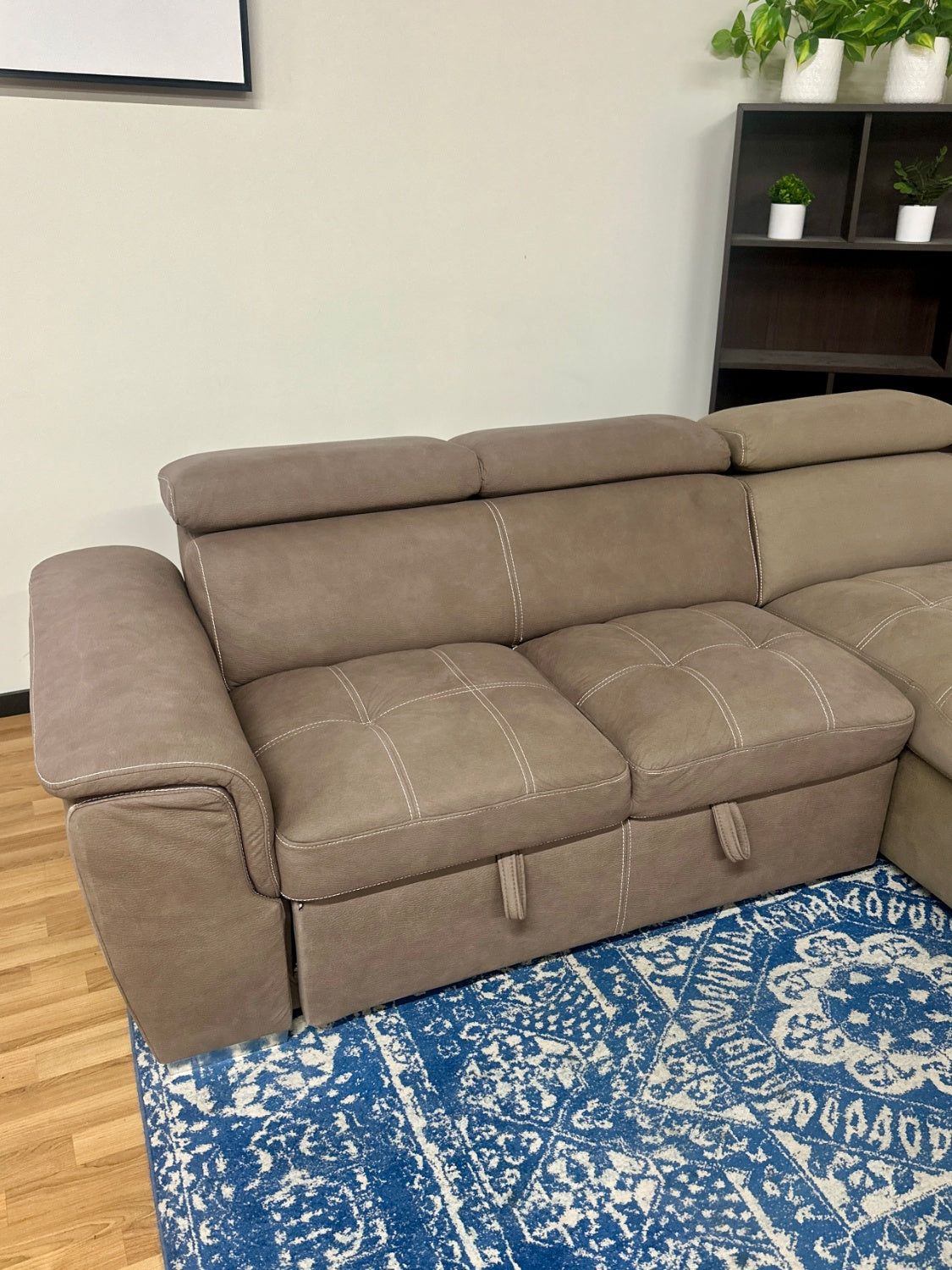 Modern Pullout Sleeper w/ Storage