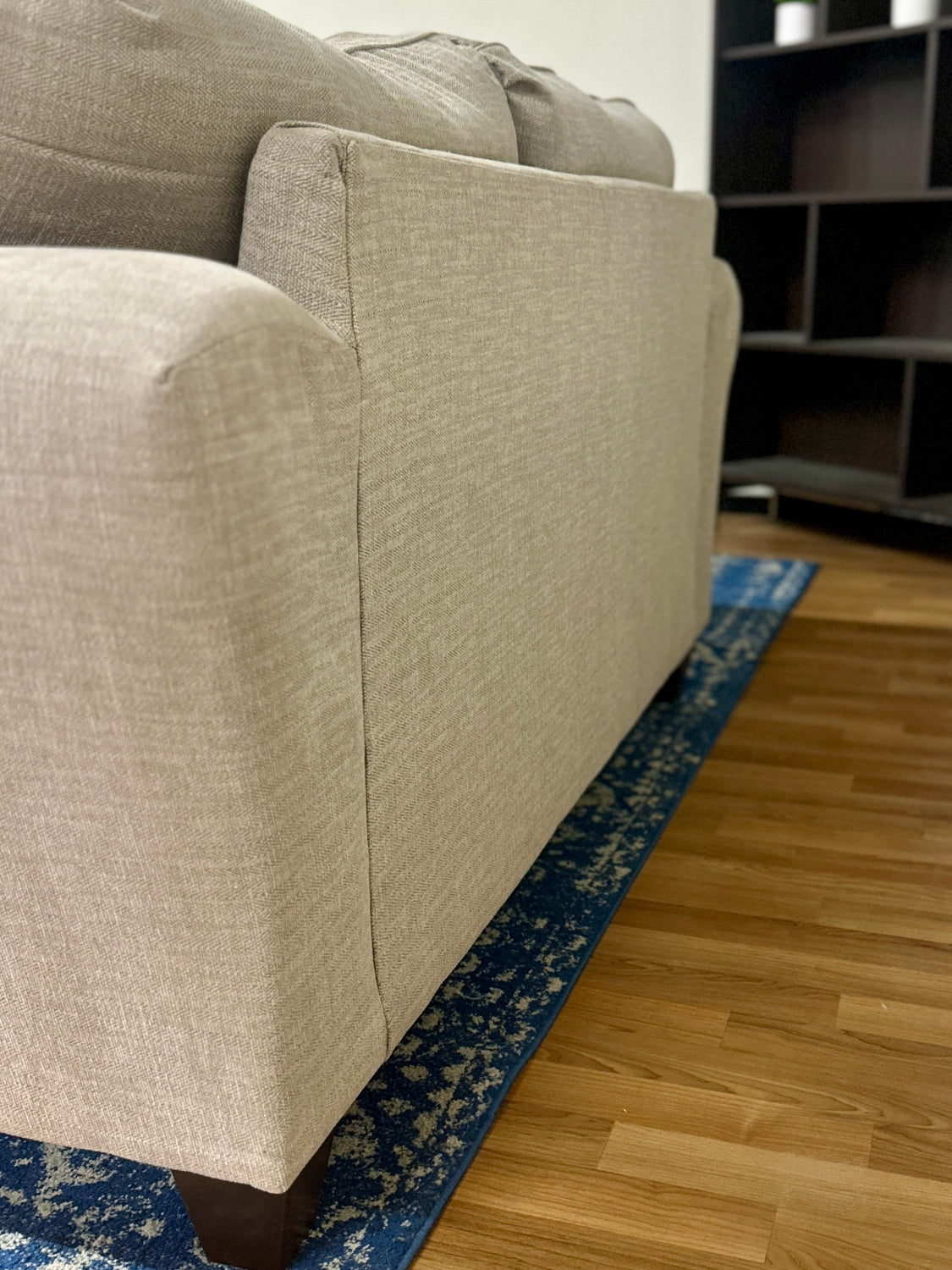 Light Grey 2pc Couch Loveseat Set
