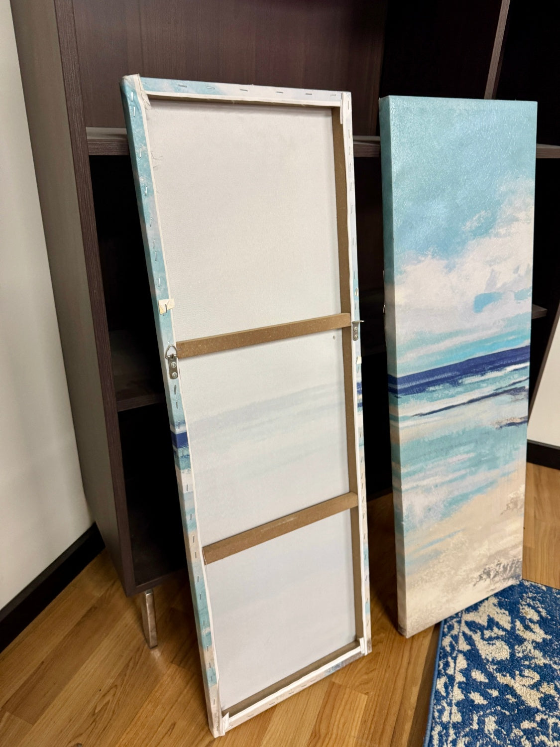 Blue 2 Piece Ocean Art