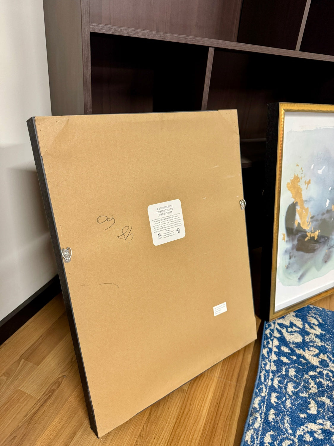 Gold Modern Artwork 2 Piece