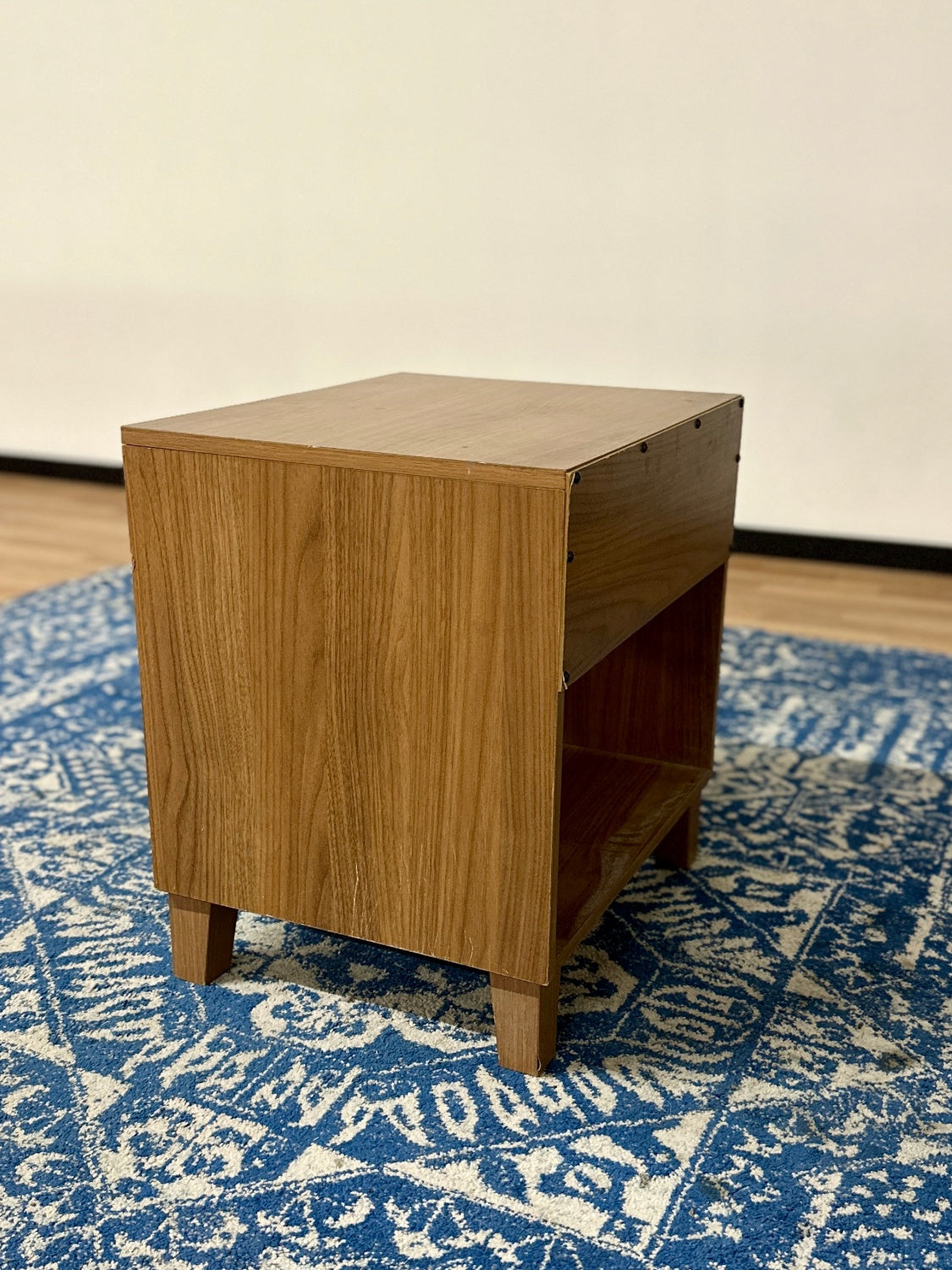 Brown Wood Nightstand