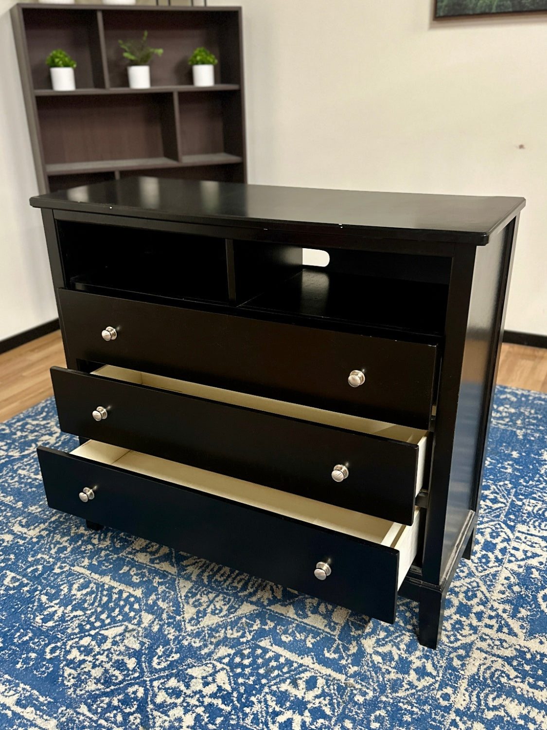 Black Wood Dresser