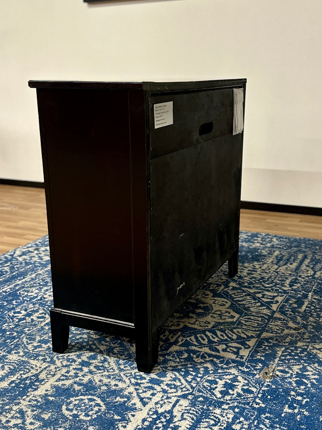 Black Wood Dresser