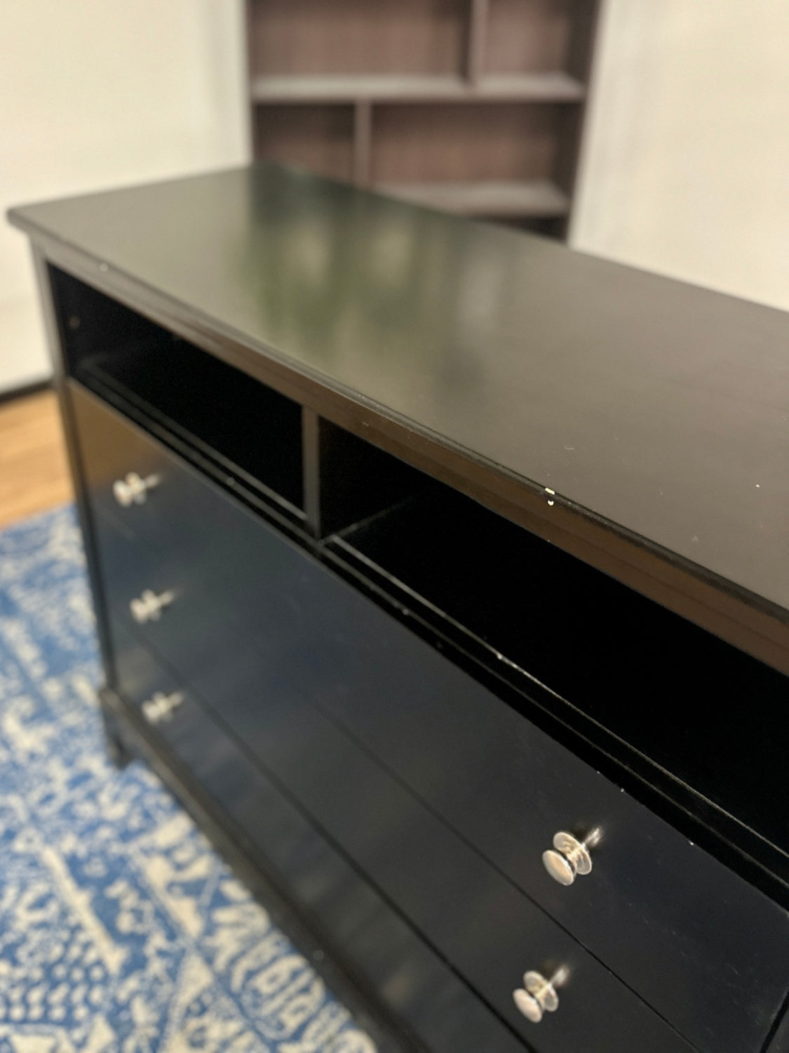 Black Wood Dresser