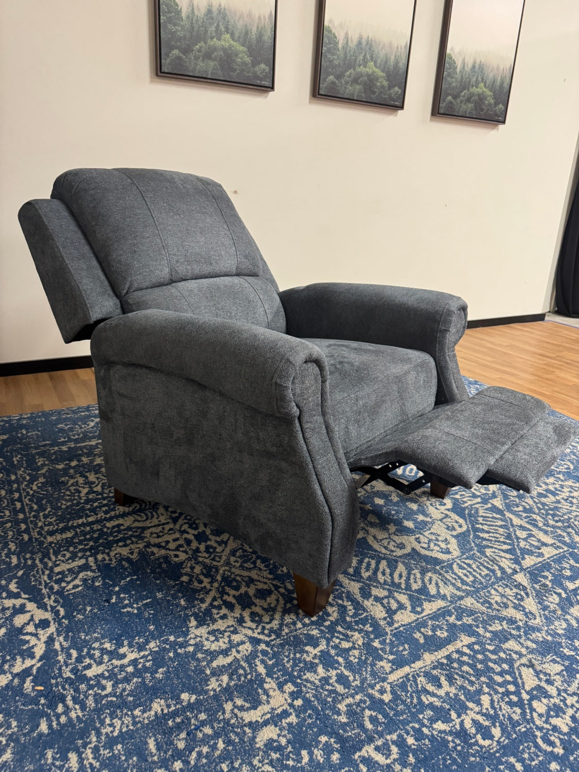 Blue Recliner Chair