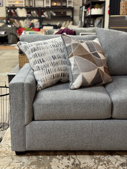 Granite L-Shape Sectional in Ash Gray