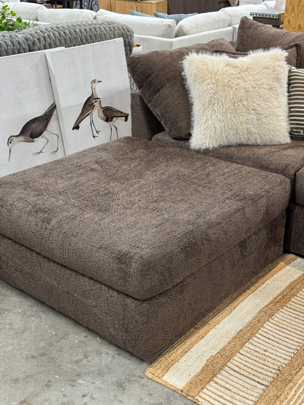 Boulder Sofa in Chocolate