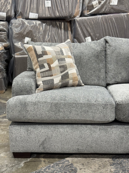 Summit Modular Sectional in Heather Grey