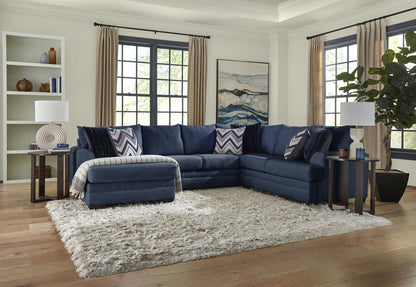 Ridge U-Shape Sectional in Navy