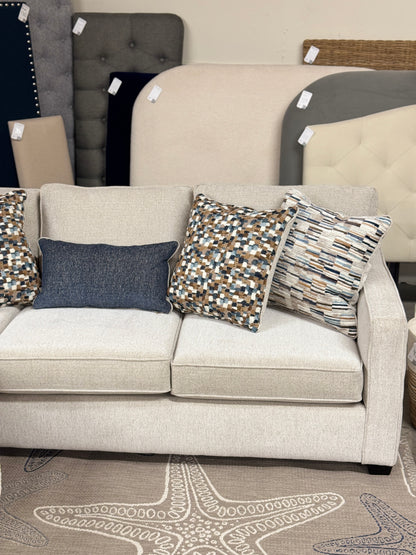 Aspen Reversible Chaise Sofa in Cashmere White