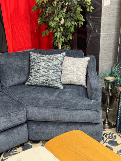 Timber U-Shape Sectional in Navy