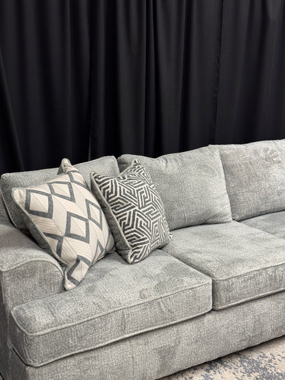 Alpine Modular Sectional in Soft Grey