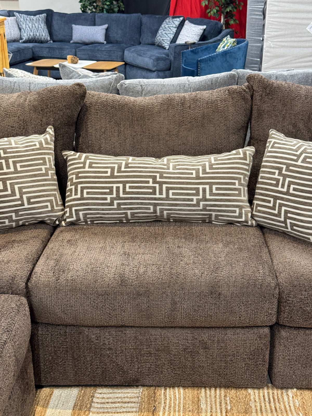 Boulder Sofa in Chocolate