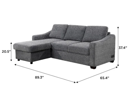 Coddle Aria Fabric Sofa Chaise