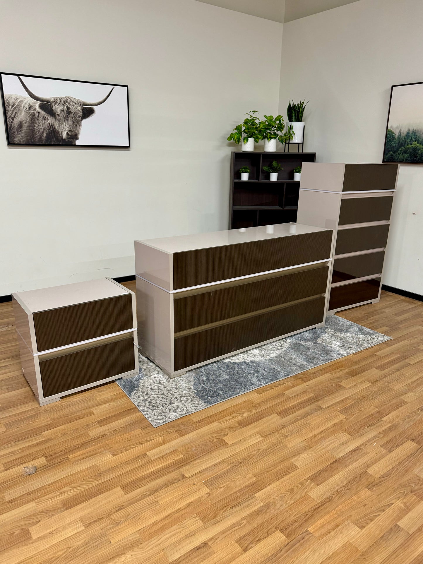 Nuova Esterno Mobili 3pc Dresser Set