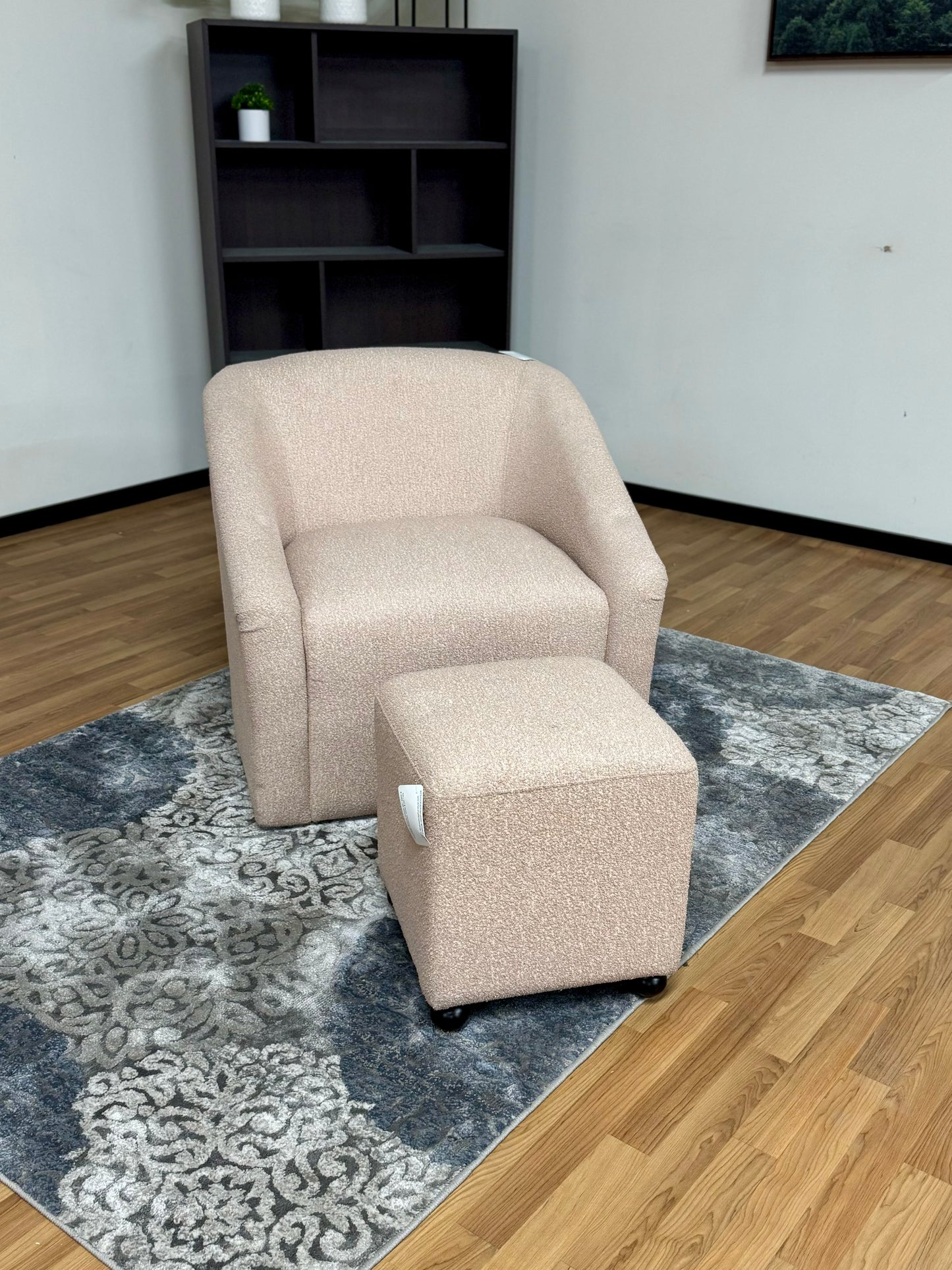 Chair & Stool Set in Pink