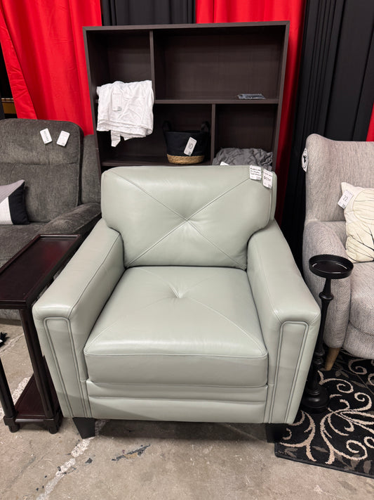 Abbyson Home Atmore Top Grain Leather Chair