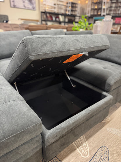 Thomasville Tisdale Modular Sectional 6-Piece with Storage Ottoman