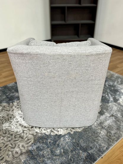 Swivel Chair in Light Grey