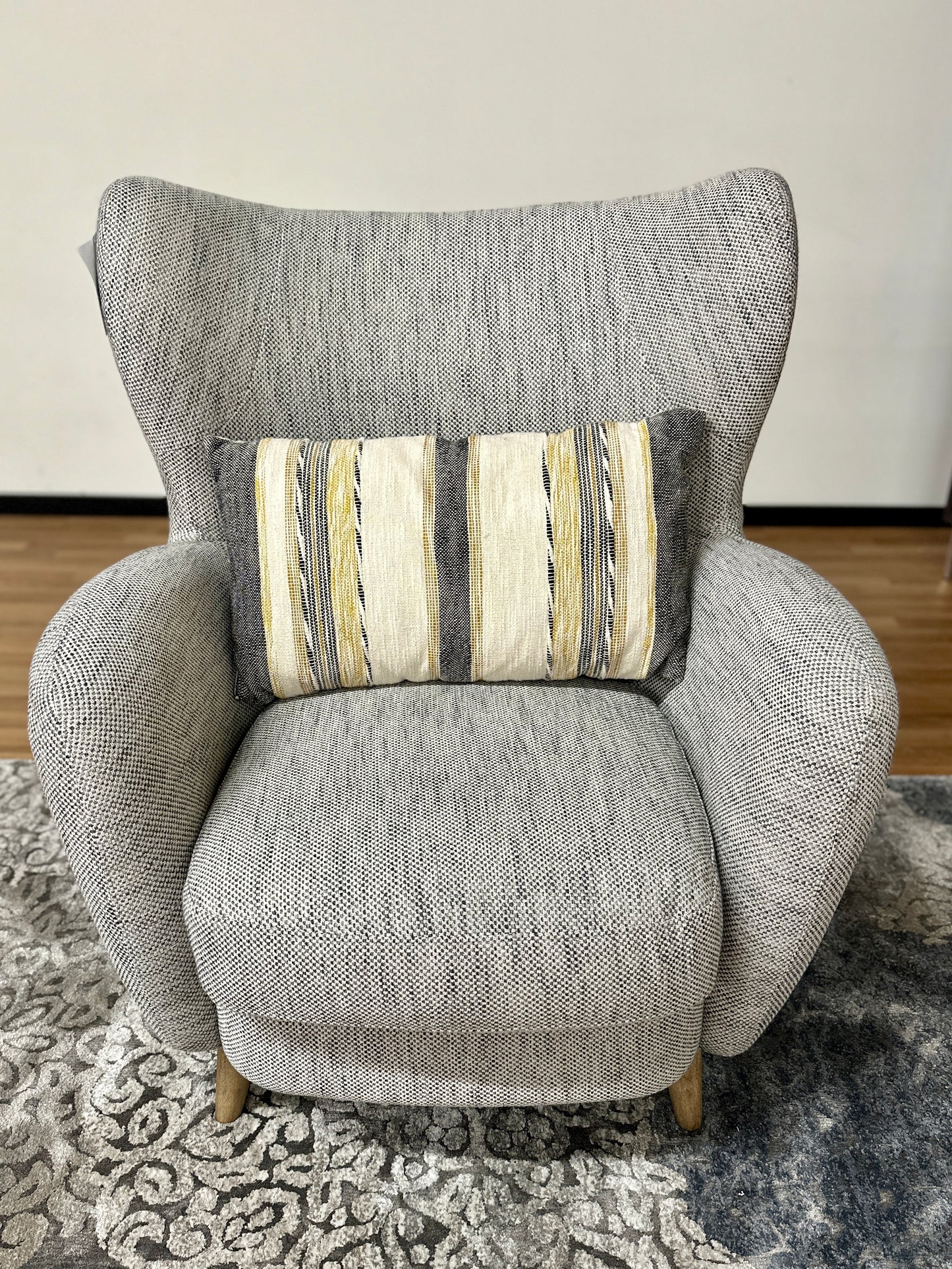 Next Chunky Chair in Light Grey