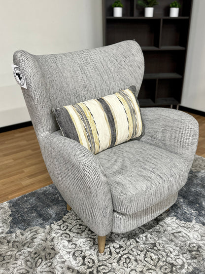 Next Chunky Chair in Light Grey