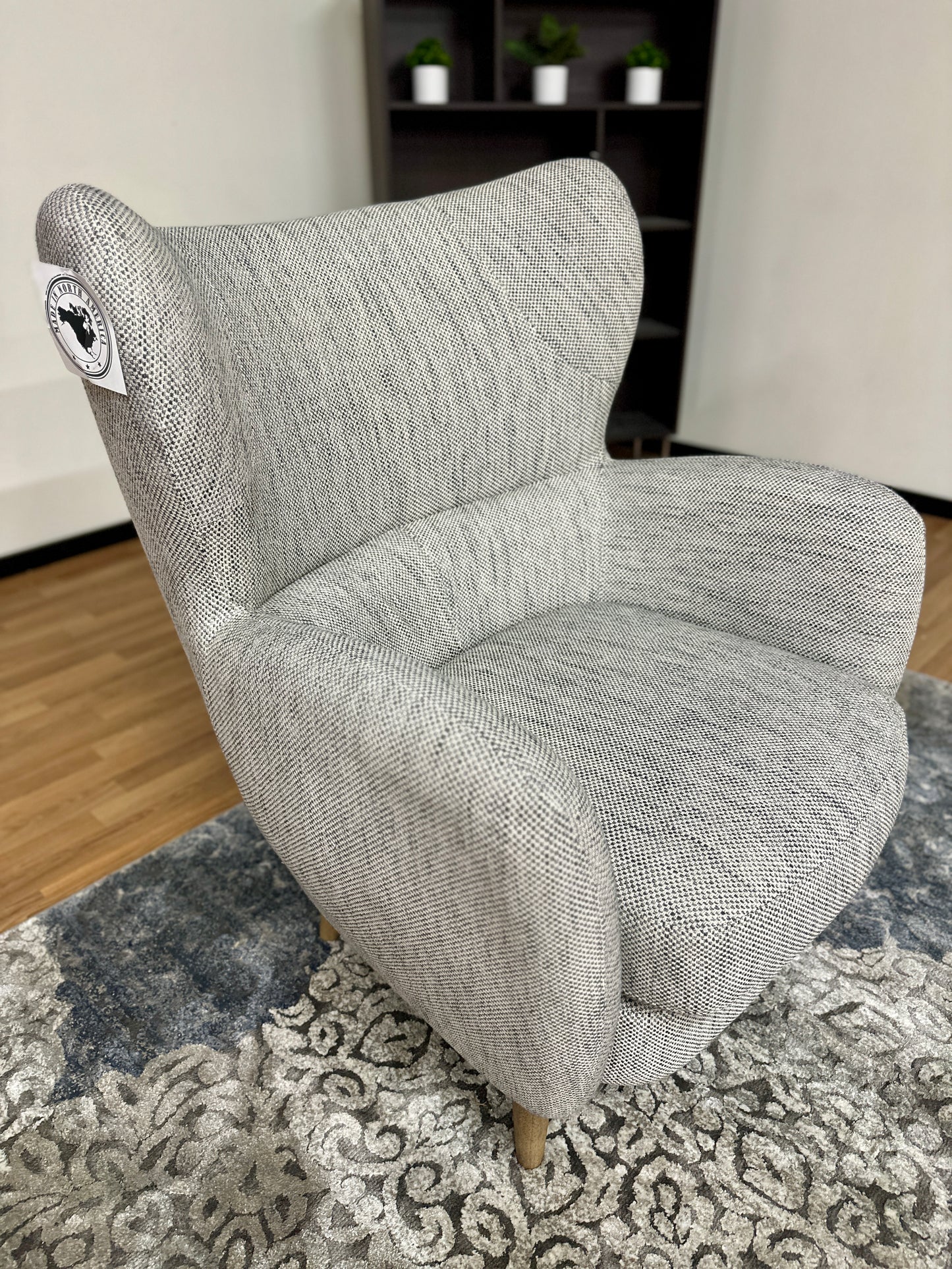 Next Chunky Chair in Light Grey