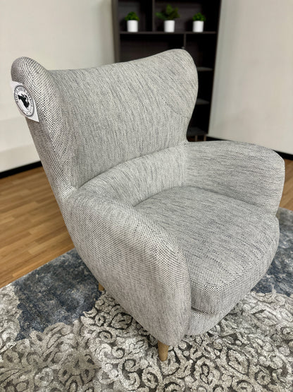 Next Chunky Chair in Light Grey