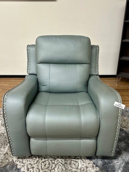 Jayden Creation Recliner Chair in Hyperion Spa Blue