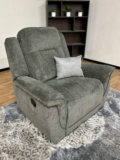 Barcalounger Adam Recliner Chair in Dark Grey