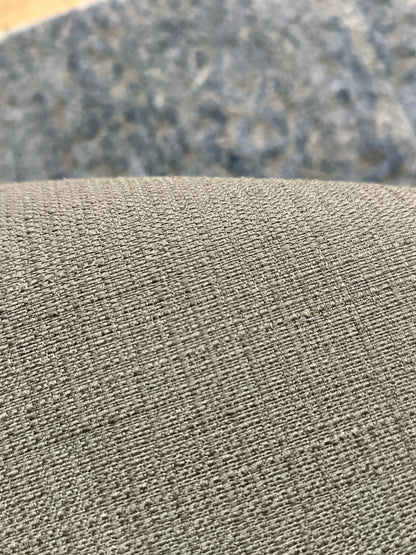 Madison Park Aberdeen Oval Ottoman in Grey