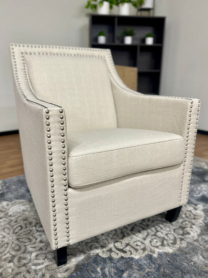 Emery Accent Chairs in White