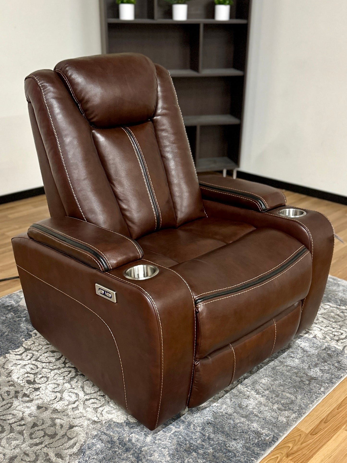 Liberty Caswell Recliner Chair in Amando Chocolate