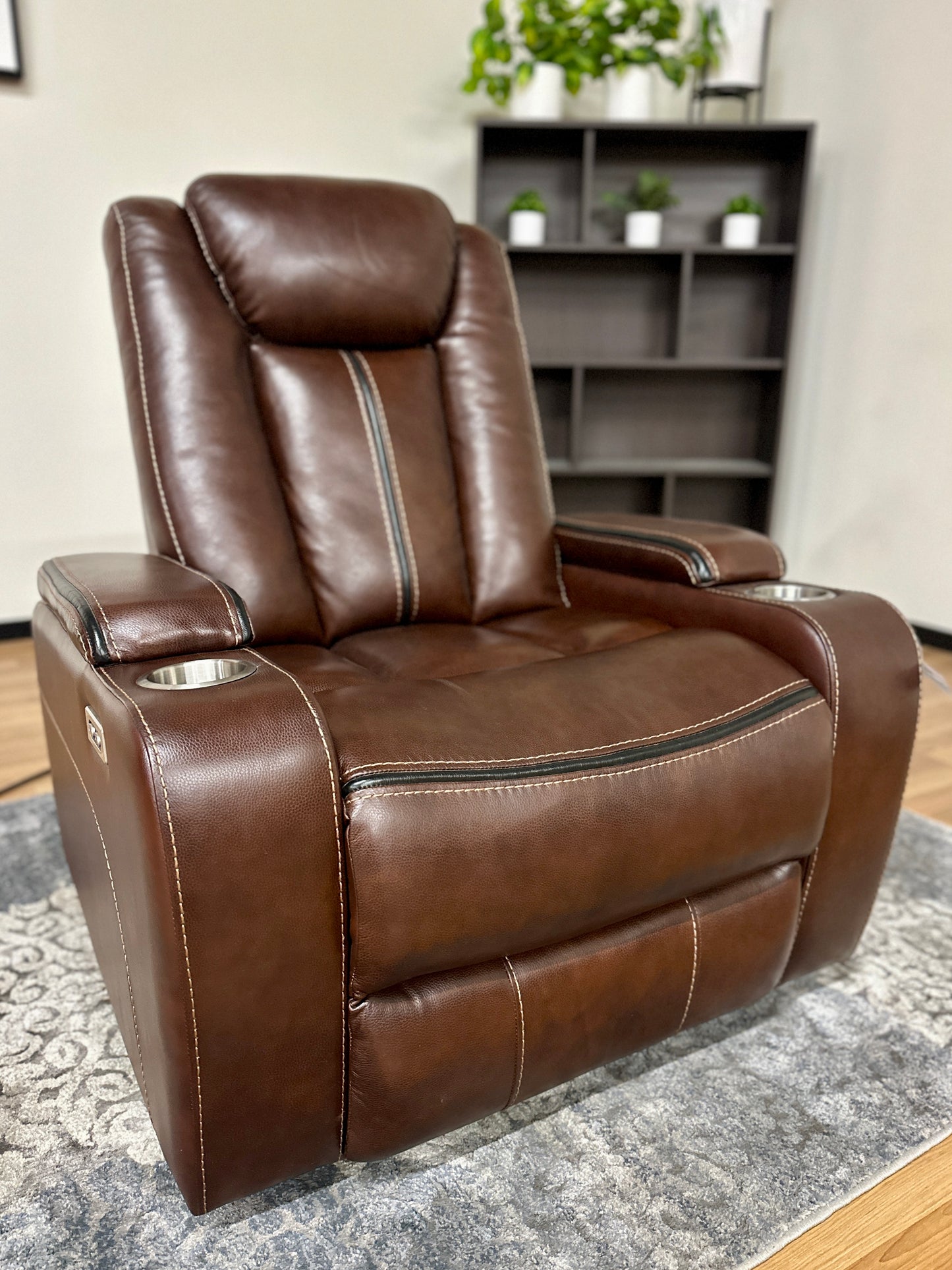Liberty Caswell Recliner Chair in Amando Chocolate