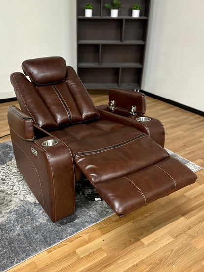 Liberty Caswell Recliner Chair in Amando Chocolate