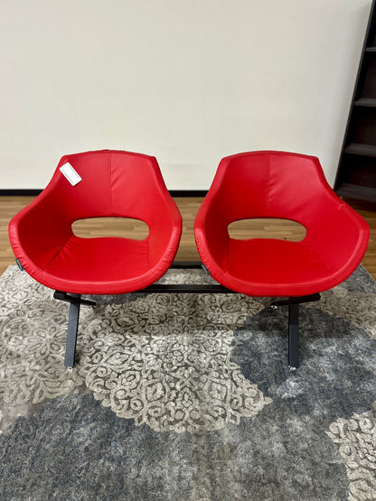 Leather Olimpik Accent Chairs