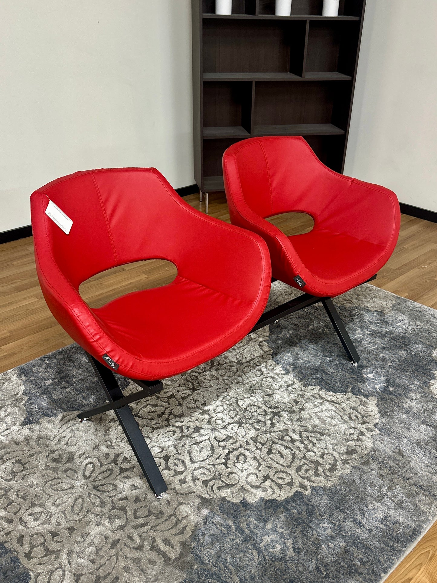 Leather Olimpik Accent Chairs