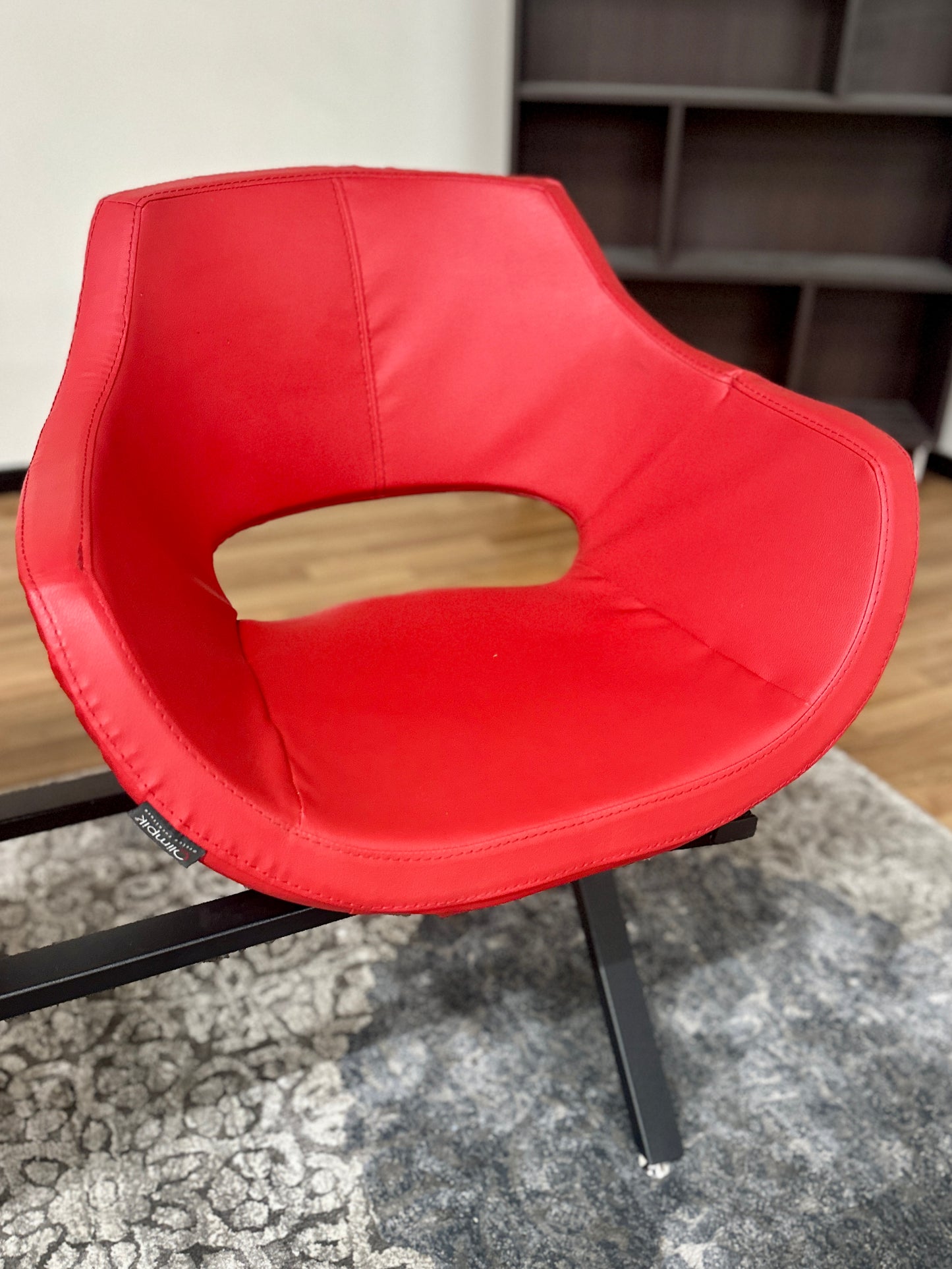 Leather Olimpik Accent Chairs