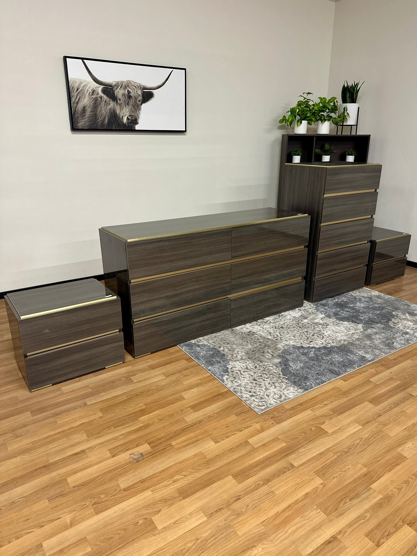 Nuova Esterno Mobili 4pc Bedroom Set