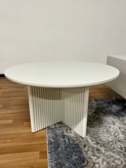 Palma TV Stand & Coffee Table in White