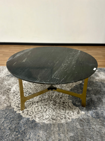 Marble Coffee Table in Black & Gold