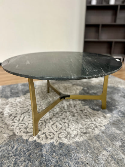 Marble Coffee Table in Black & Gold