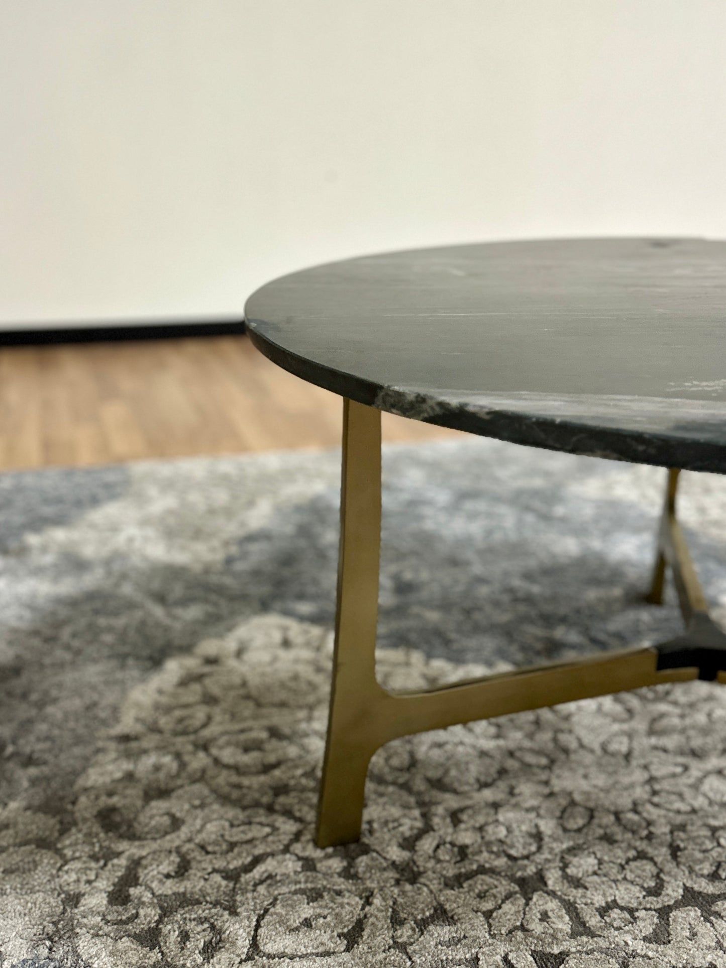 Marble Coffee Table in Black & Gold